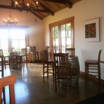 Extra tasting area at Benton Lane