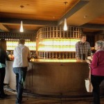 Tasting bar at Willamette Valley Vineyards