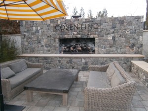 Cosentino's outdoor patio